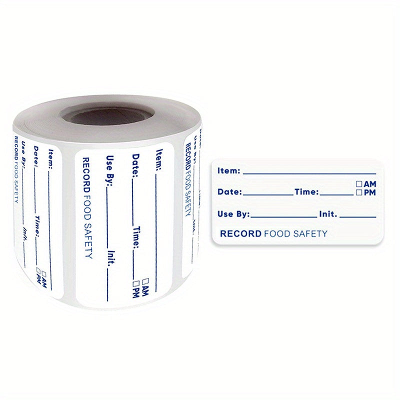 500pcs Kitchen Sticker Seals for Food Storage & Packaging