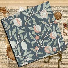 12 Sheets Large Retro Journal Background DIY Gift for Women Adults Students