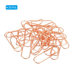 20pcs Paper Fix Clips Pen Holder Clip Pencil Clips Book Pin For Notebooks