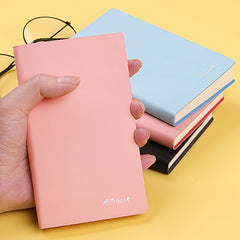100 Sheets A7 Mini Notebook Waterproof Cover Soft Copy Notebook
