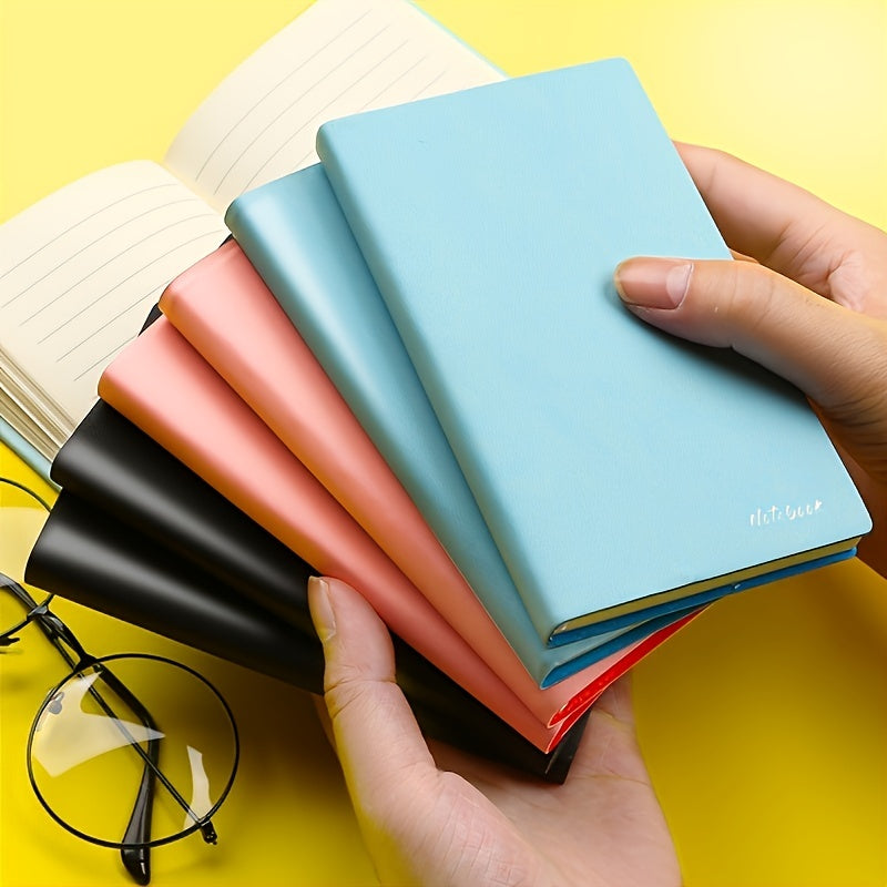 100 Sheets A7 Mini Notebook Waterproof Cover Soft Copy Notebook