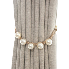 Faux Pearl Curtain Strap French Curtain Tieback