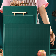 Double Sided Non slip Green Cutting Board
