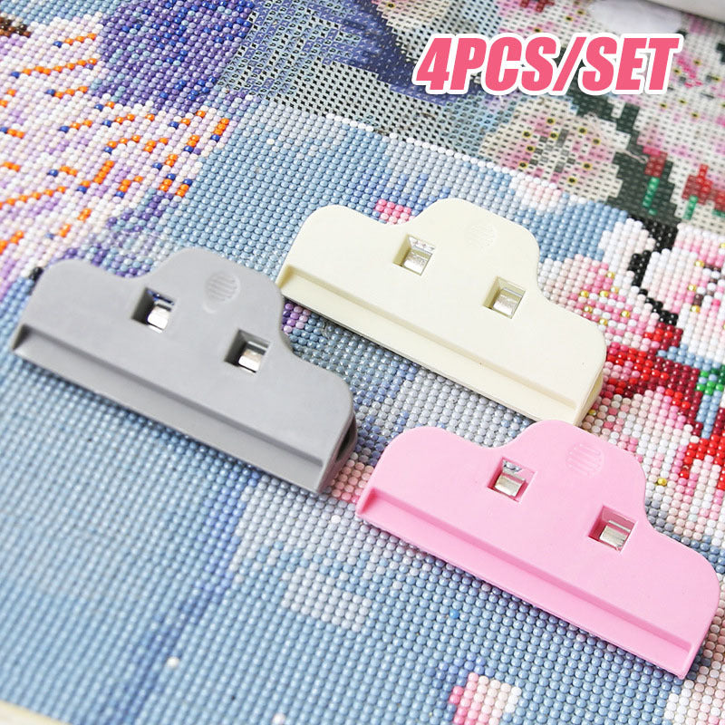 4pcs DIY Diamond Painting Tool Clip Painting Drawing Fixer Clip