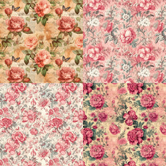 24sheets Single Sided Scrapbook Paper Pad DIY Crafts