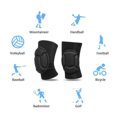 Thicken Sponge Knee Pads Basketball Brace Non-slip Fitness Gear