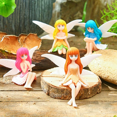 Mini Fairy Resin Crafts Desktop Ornament DIY Wedding Cake Decoration