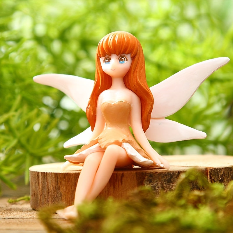 Mini Fairy Resin Crafts Desktop Ornament DIY Wedding Cake Decoration