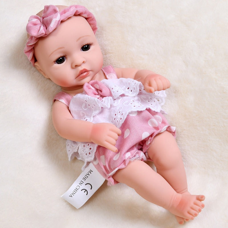 Realistic Reborn Doll Silicone Vinyl 3D Skin Art Lifelike Newborn Doll