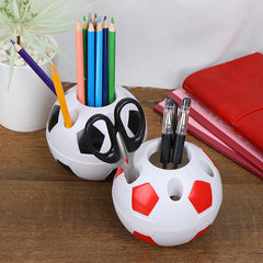 Soccer Ball Toothbrush Pen Holder Desktop Rack Student Gift
