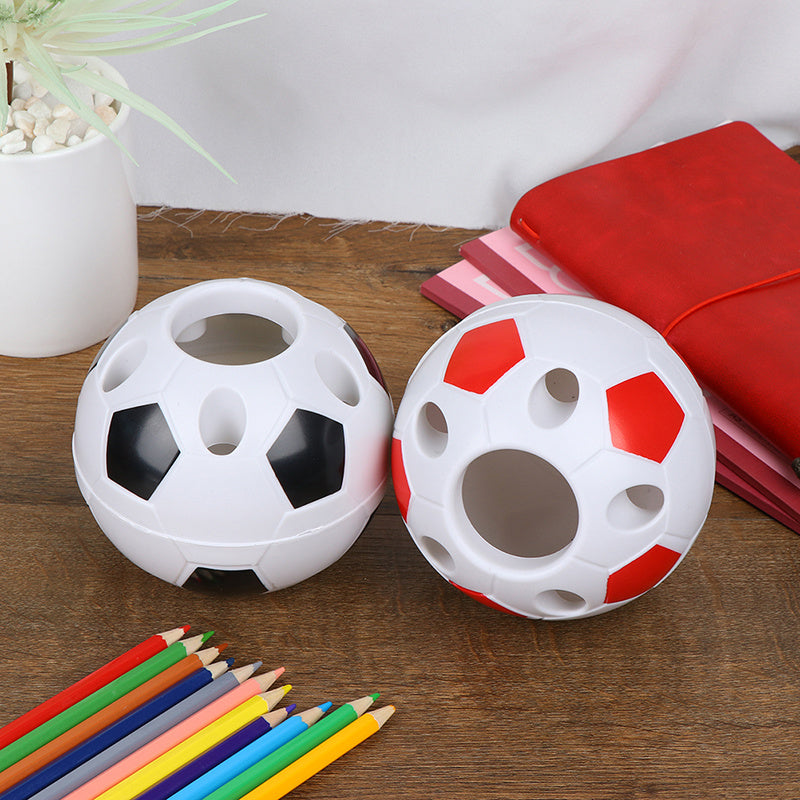 Soccer Ball Toothbrush Pen Holder Desktop Rack Student Gift