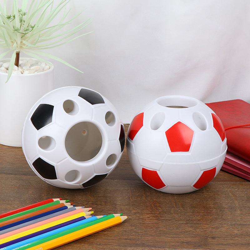 Soccer Ball Toothbrush Pen Holder Desktop Rack Student Gift