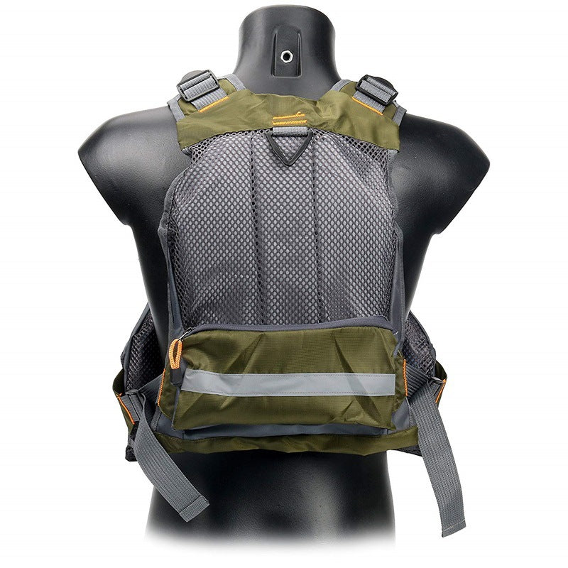 Adjustable Fishing Vest for Men and Women - Ideal for Fly Bass Fishing