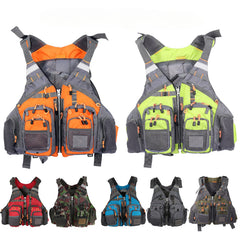 Adjustable Fishing Vest for Men and Women - Ideal for Fly Bass Fishing