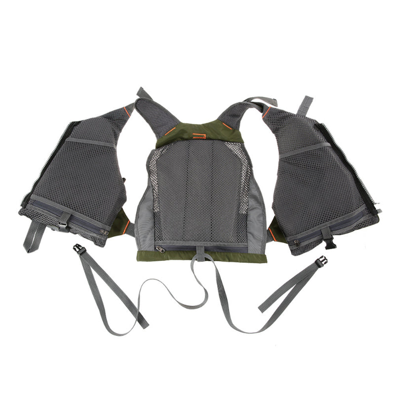 Adjustable Fishing Vest for Men and Women - Ideal for Fly Bass Fishing