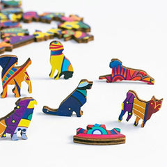 Wooden Jigsaw Puzzles Pretty Bird And Animal Puzzles