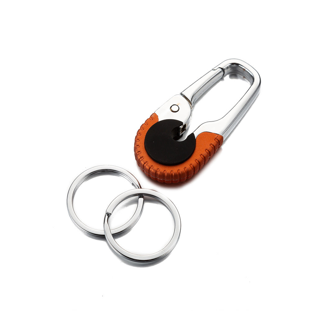 Stainless Steel Keychain Carabiner for Outdoor Camping Hiking Fishing