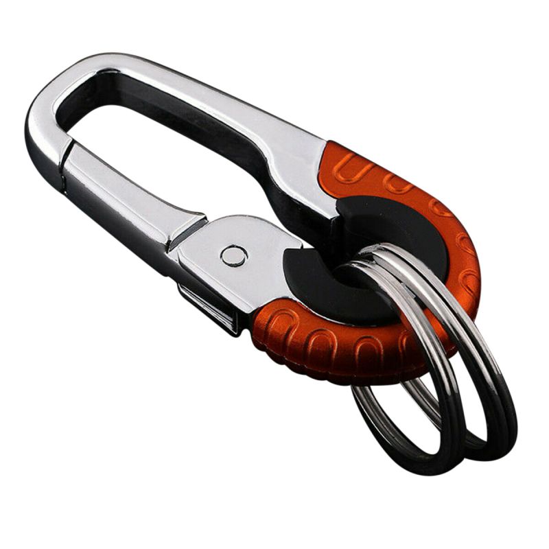 Stainless Steel Keychain Carabiner for Outdoor Camping Hiking Fishing
