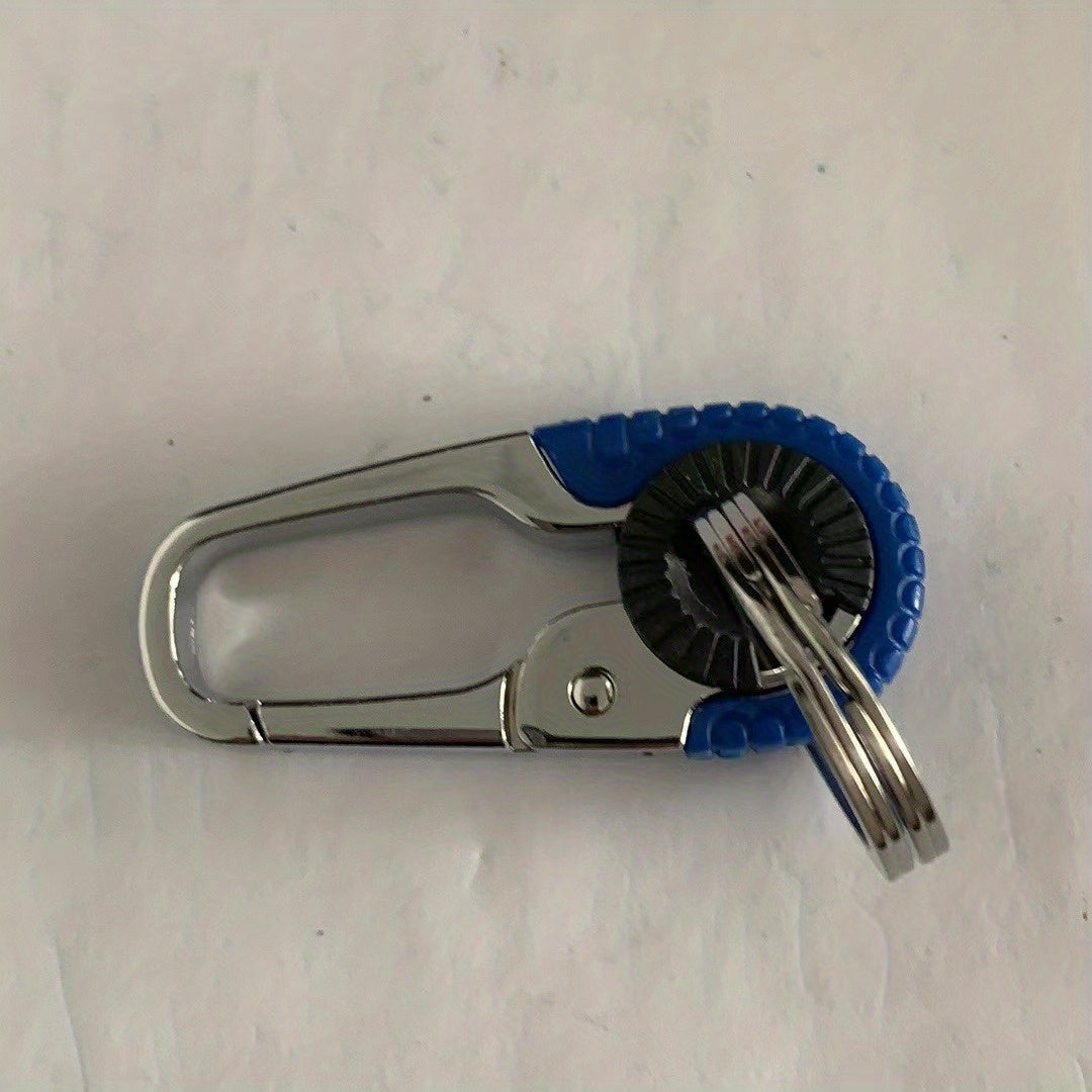 Stainless Steel Keychain Carabiner for Outdoor Camping Hiking Fishing