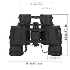 High Power Portable HD Binoculars for Travel Camping Hiking