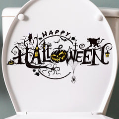 Halloween Decoration Sticker PVC Glass Stickers Waterproof Funny Sticker