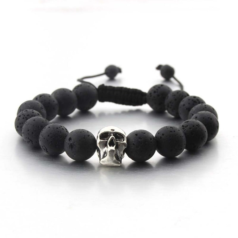 Skull Head Hand String Bracelet Halloween Jewelry Gift