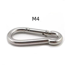 316 Stainless Steel Spring Hook Mountaineering Buckle