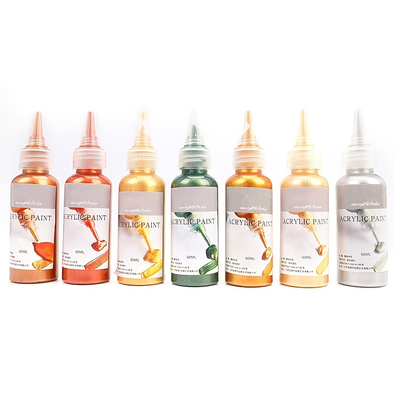 60ml Golden Paint Metallic Acrylic - Waterproof & Fade Proof
