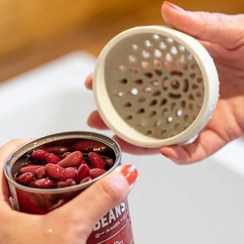 Silicone Can Strainer Kitchen Gadget Colander Home Accessories