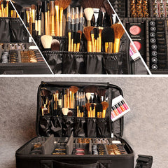 Professional Travel Makeup Case Large Capacity Makeup Train Case