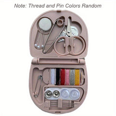 4pcs Mini Portable Sewing Kit With Storage Box Travel & Household Sewing Kit