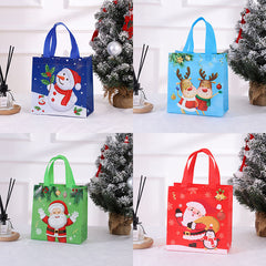 Christmas Cartoon Nonwoven Fabric Party Gift Packaging Bag