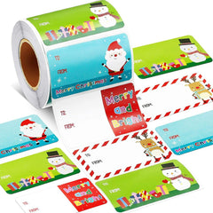 500pcs Christmas Holiday Stickers Gift Labels