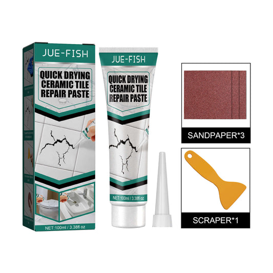 Tile Repair Paste Fast Adhesive for Marble Bathtub Toilet Crack Repair