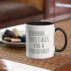 325ml Creative Letter Printed Coffee Mug Funny Ceramic Cup