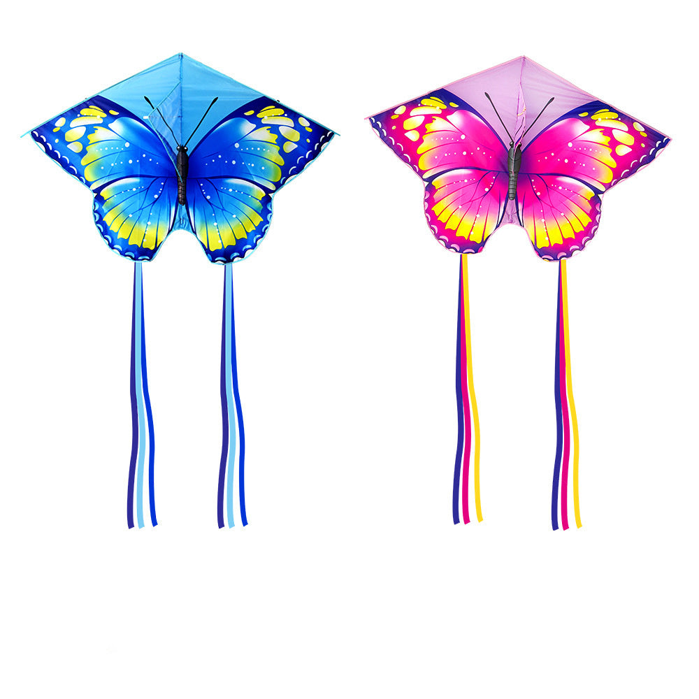 Colorful Butterfly Cartoon Kite with 50 Meters String