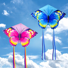 Colorful Butterfly Cartoon Kite with 50 Meters String