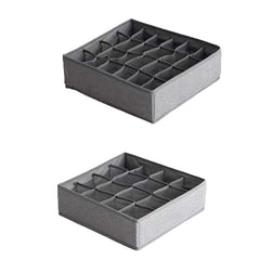 Drawer Storage Basket Clothes Divider Box - 16 24 Grid Underwear Organizer