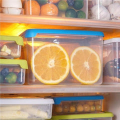3pcs Airtight Food Storage Containers Leakproof Stackable Kitchen Containers