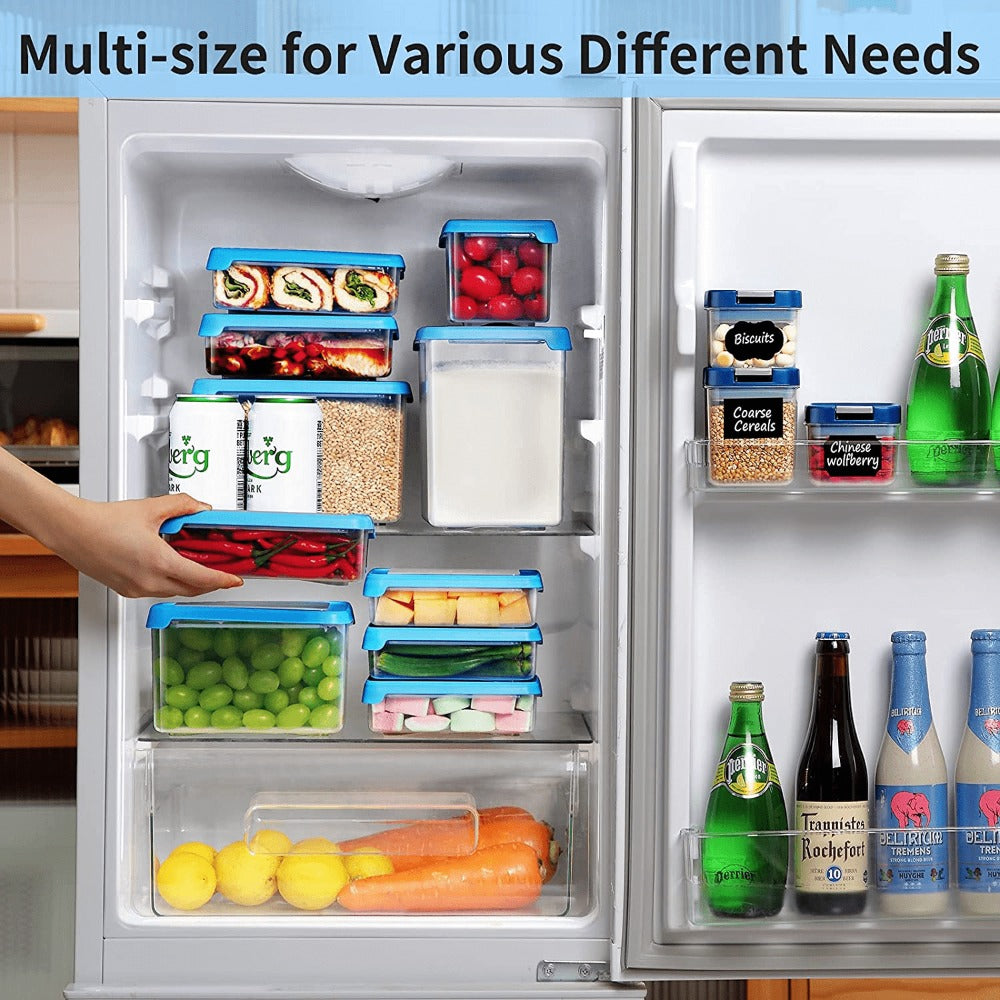 3pcs Airtight Food Storage Containers Leakproof Stackable Kitchen Containers