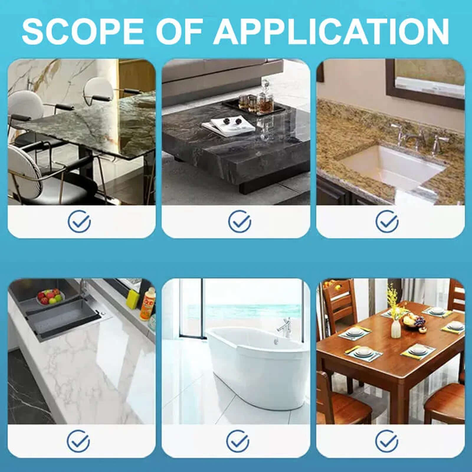 Tile Coating Agent for Countertops - Scratch Repair & Maintenance Spray