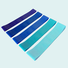 5pcs Yoga Elastic Stretching Belt for Leg Squat Buttocks Training