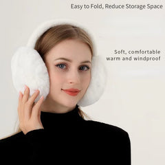 Warm Earmuffs Men Women Thermal Winter Ear Protection Plush Anti Freeze