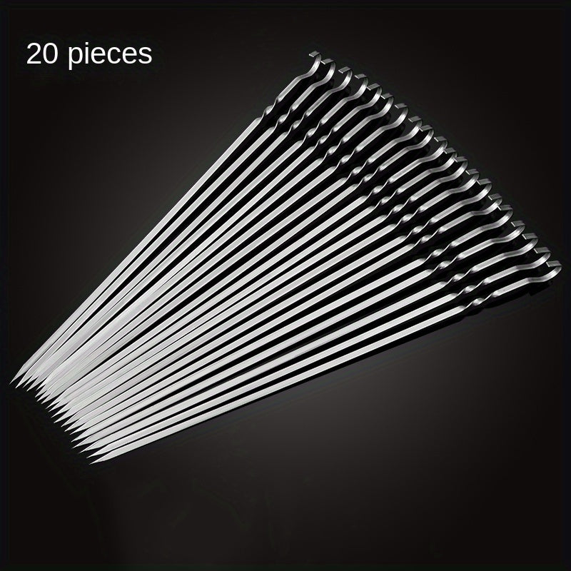 Stainless Steel Barbecue Skewer Set - Create Family BBQ Party