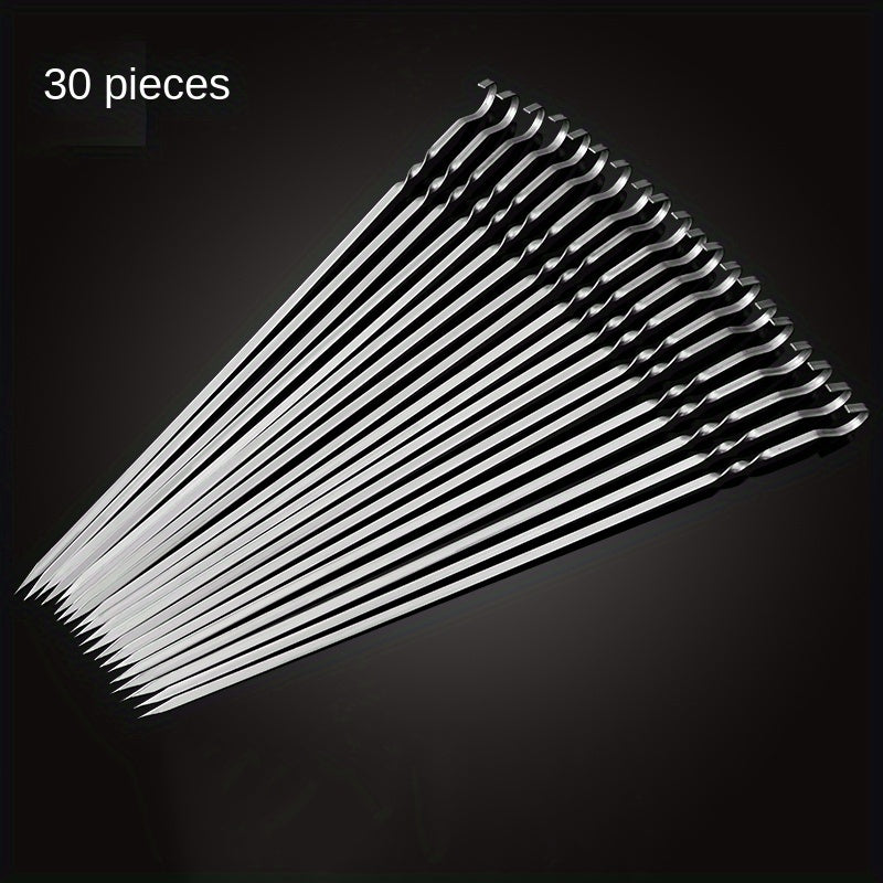 Stainless Steel Barbecue Skewer Set - Create Family BBQ Party