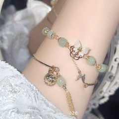 Butterfly Bracelet Beaded High Sense Holiday Party