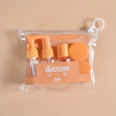 Leak Proof Travel Bottles Set Toiletries Men Women Containers Shampoo Lotion