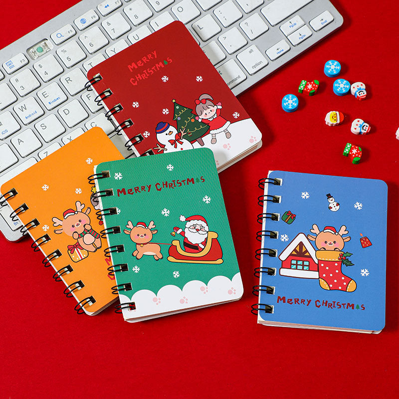 Christmas Portable Pocket Notebook
