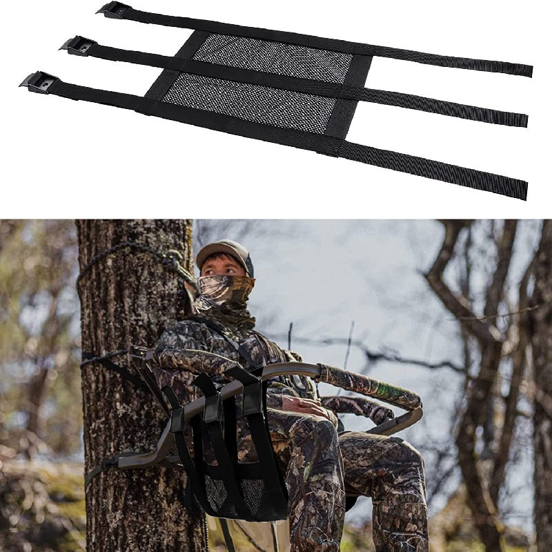 Tactical Tree Stand Seat Replacement Net - Adjustable Climbing Seat