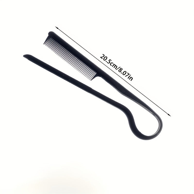 Anti Static V Type Hair Straightener Hair Comb for Haircuts and Styling